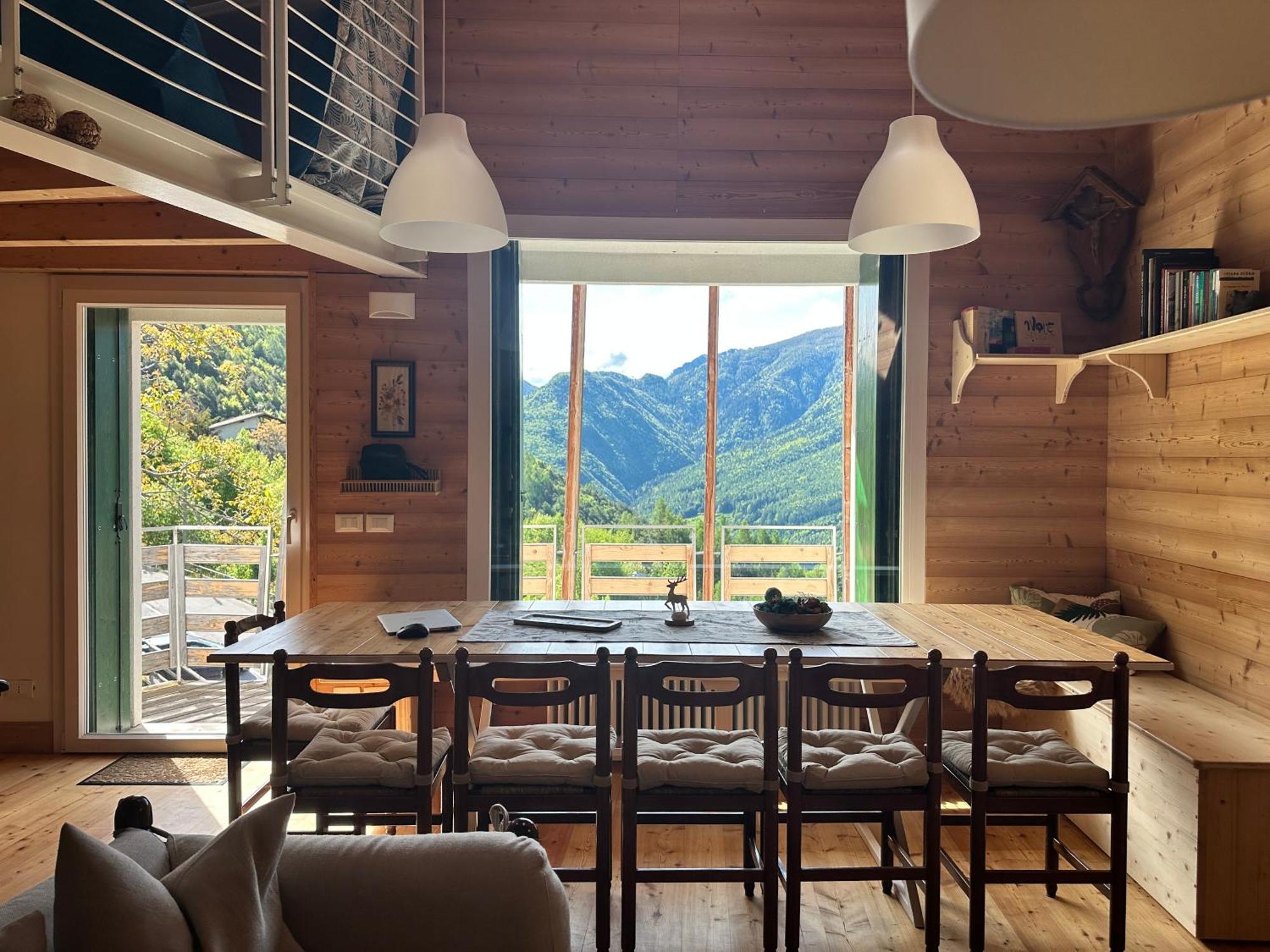 Cielo E Terra Chalet Zencheri Con Vista Panoramica Piazza  Εξωτερικό φωτογραφία
