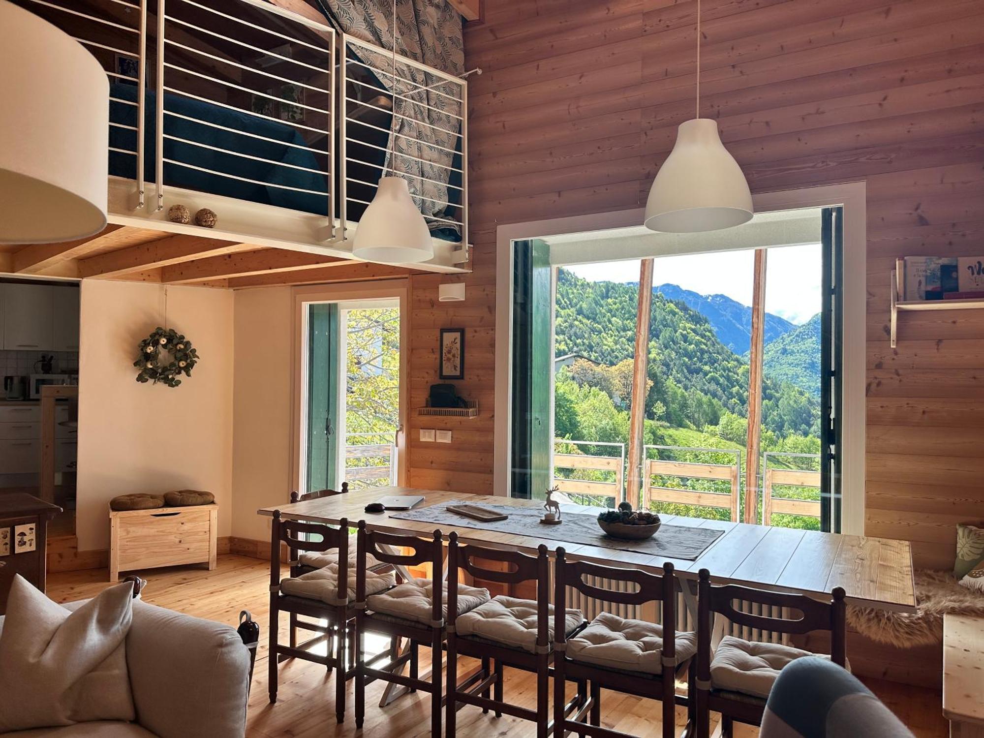Cielo E Terra Chalet Zencheri Con Vista Panoramica Piazza  Εξωτερικό φωτογραφία
